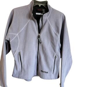 Marmot Windstopper Soft Shell Plush Full Zip Lavender Jacket, Women's M